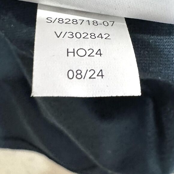 Athleta Shirt Womens Medium Black Essential Tee Supima Cotton Stretch Crewneck - Picture 7 of 8